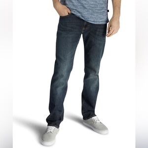Lee Jeans Men’s 34 X 32 Dark Blue Performance Series Extreme Motion Straight EUC